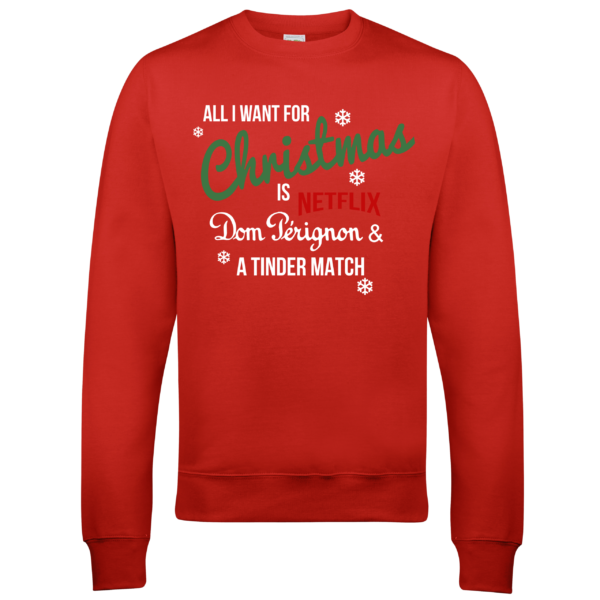 All I Want For Christmas...Tinder Match Red