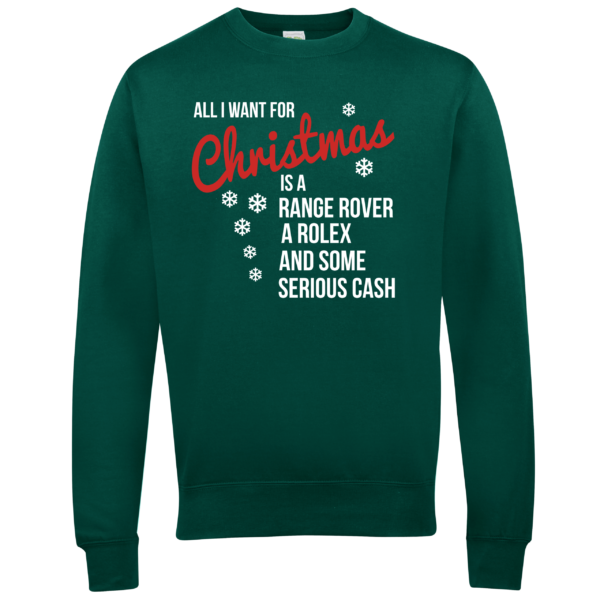All I Want For Christmas...Range Rover & Rolex Green