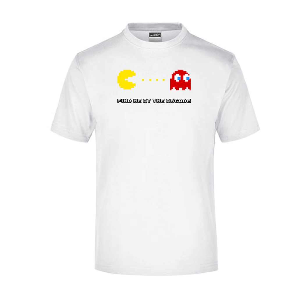 Pacman T-Shirt Zwart - Afbeelding 2