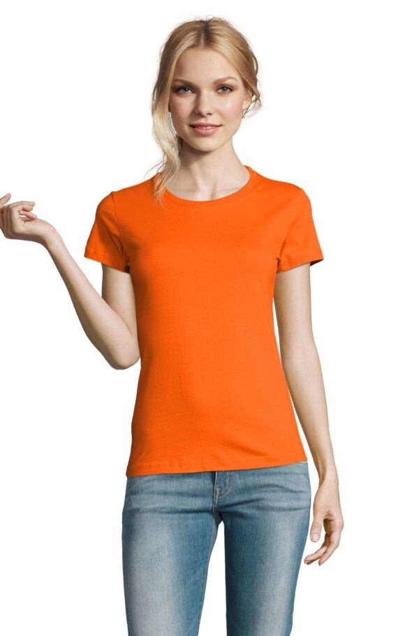 Dames T-Shirt Felle Kleuren (Meerdere opties)